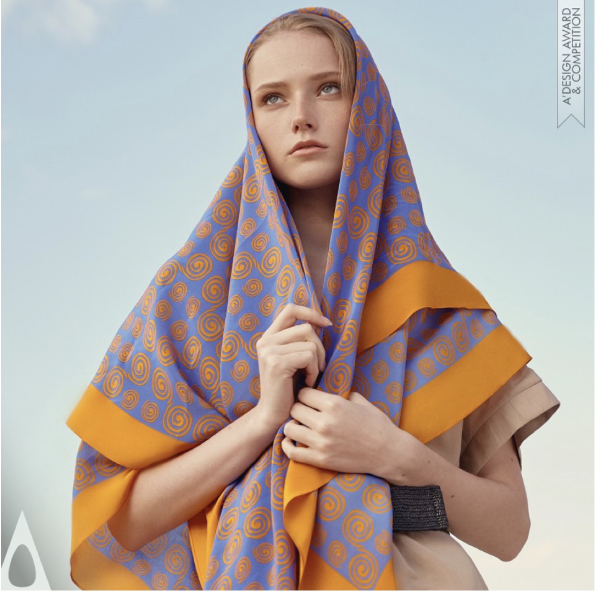 A handwoven cashmere stole